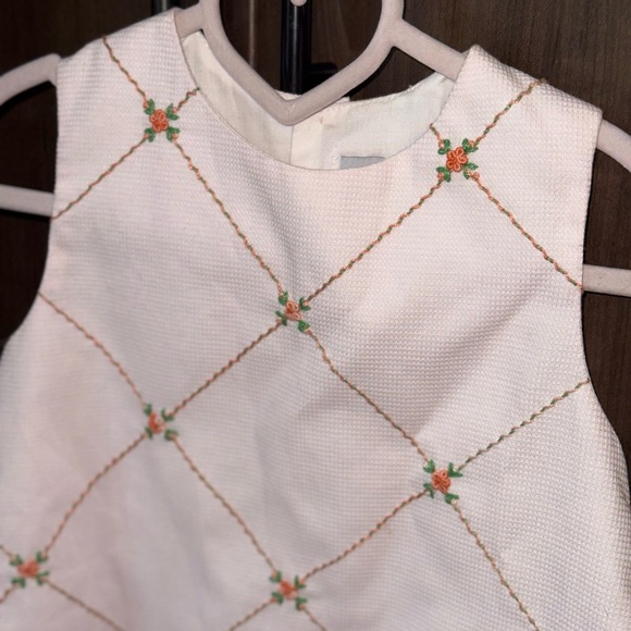 ATN TWIN MOMS! Kali Pink Kids Dress with Floral Accents - Picture 7 of 14